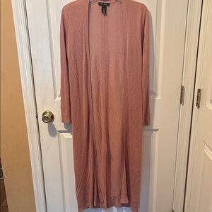 White House Black Market Rose Cardigan